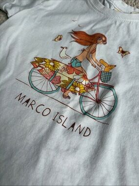 Girls cotton Marco island boho tank